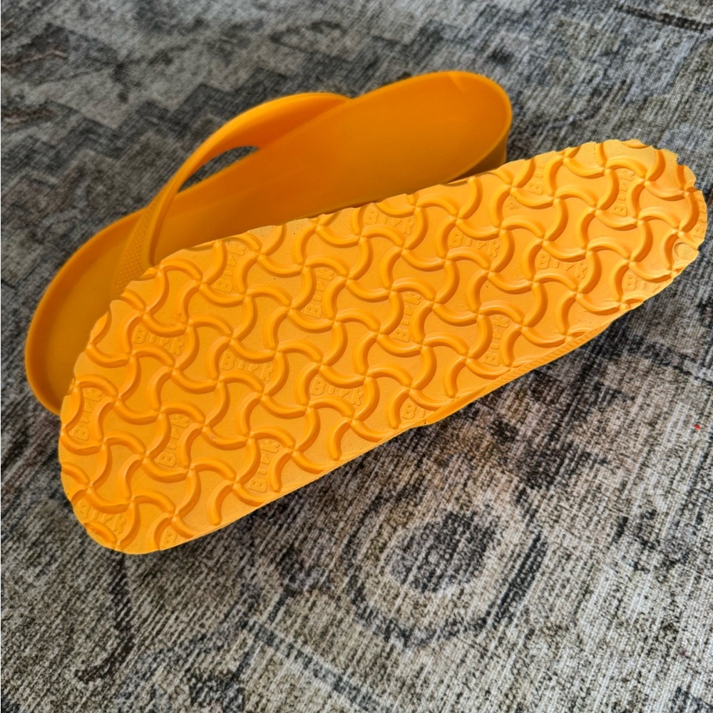 Birkenstock Vibrant Orange Sandals - Picture 3 of 4